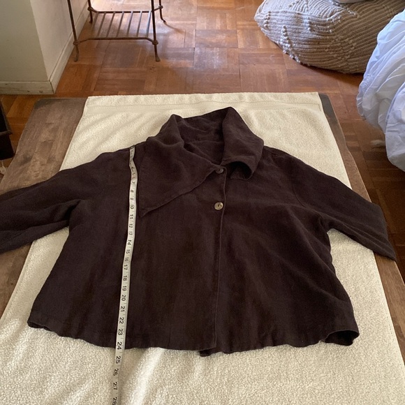 Bryn Walker 100% linen stunning brown jacket from high end boutique in Newport - Picture 11 of 12